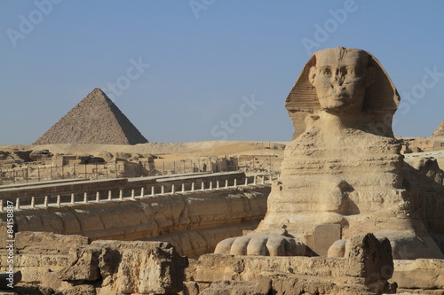 Fotoroleta architektura egipt afryka piramida afryka północna
