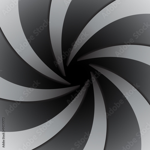 Fototapeta spirala perspektywa tunel fala
