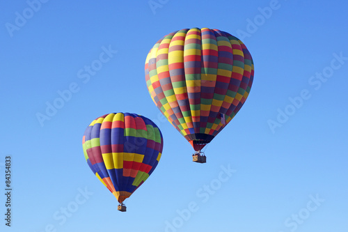 Naklejka kalifornia balon transport niebo wzór