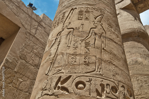 Fototapeta stary świątynia egipt