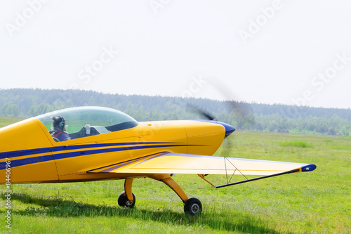 Obraz na płótnie nowoczesny sport odrzutowiec samolot lotnictwo
