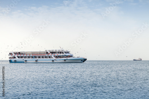 Obraz na płótnie transport azja lato łódź woda