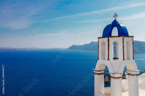 Fototapeta grecki santorini morze