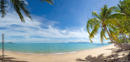 Obraz na płótnie natura bahamy krajobraz plaża niebo