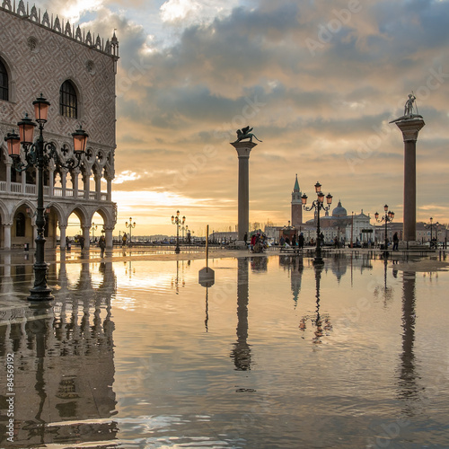 Naklejka miasto venezia monumentalne
