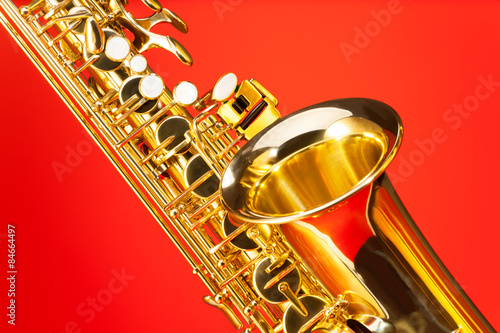 Naklejka dzwon muzyka sztuka jazz