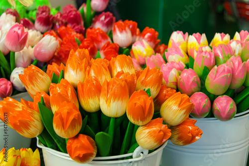 Fototapeta lato piękny tulipan rynek natura