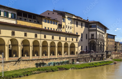 Naklejka woda architektura pejzaż włoski piękny