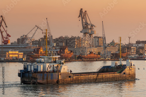 Fotoroleta łódź statek egipt