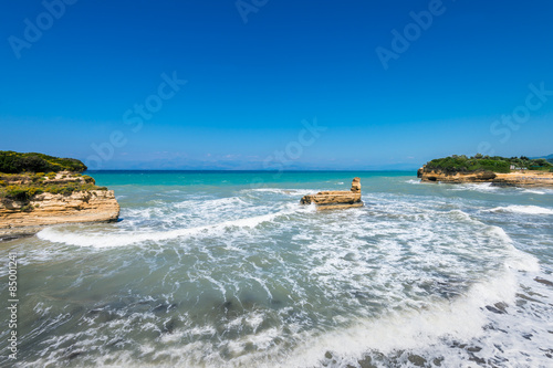 Fototapeta plaża europa grecki grecja woda