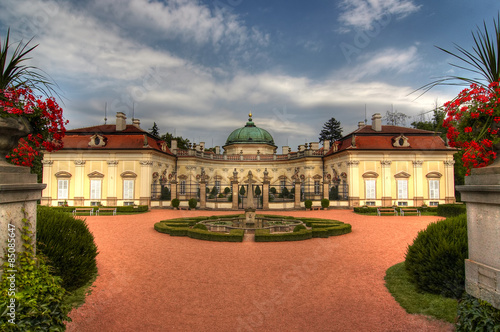 Fototapeta wieża czeski pałac