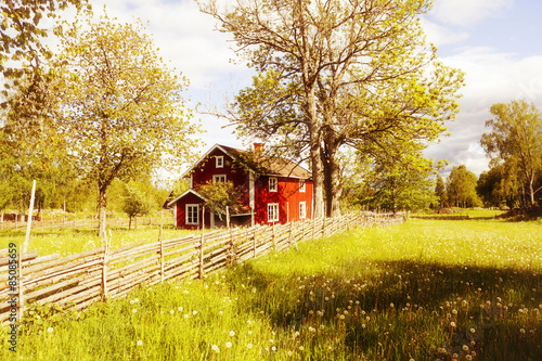 Obraz na płótnie szwecja skandynawia ładny vintage