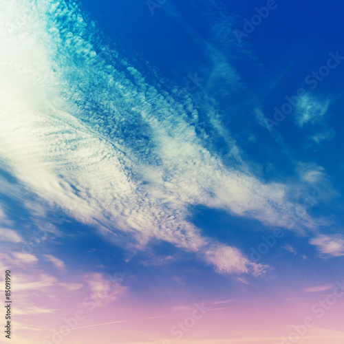 Fotoroleta niebo wzór piękny natura