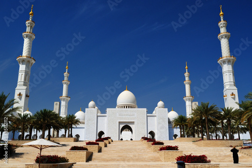 Naklejka azja architektura wzór arabian meczet