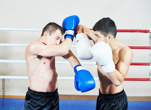Naklejka boks sztuka sport