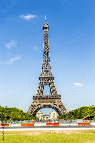 Naklejka wieża niebo sztuka francja