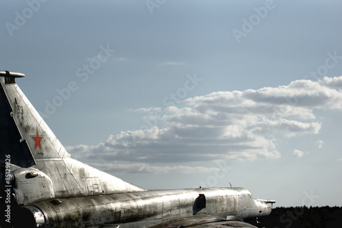 Fotoroleta samolot bombowiec łotwa wojskowy wojna