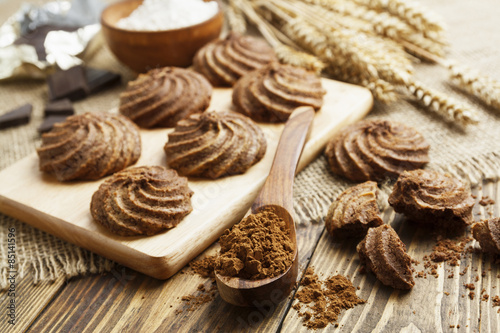 Obraz na płótnie zdrowy mąka jedzenie czekolada