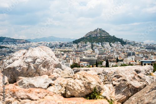 Fototapeta śródmieście grecja widok ateny