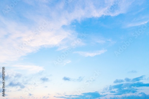 Fototapeta lato niebo panoramiczny wzór wieczność