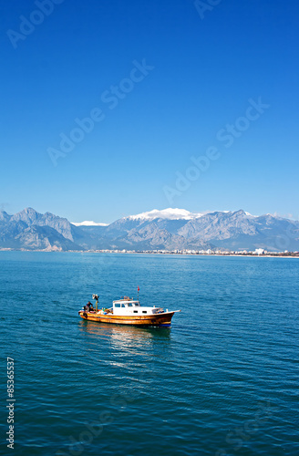 Fototapeta turcja morze woda niebo pejzaż