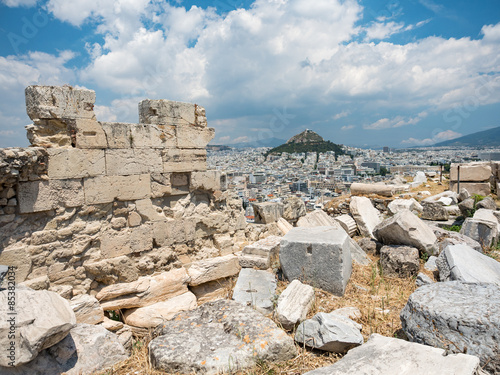 Fototapeta ateny widok grecja panorama
