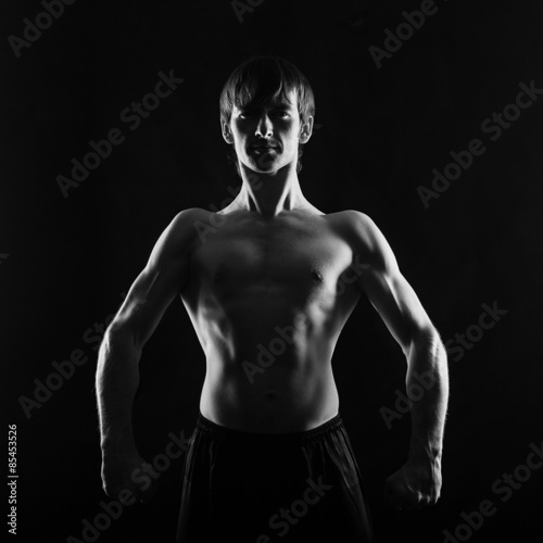 Fototapeta sztuki walki ciało ruch mężczyzna