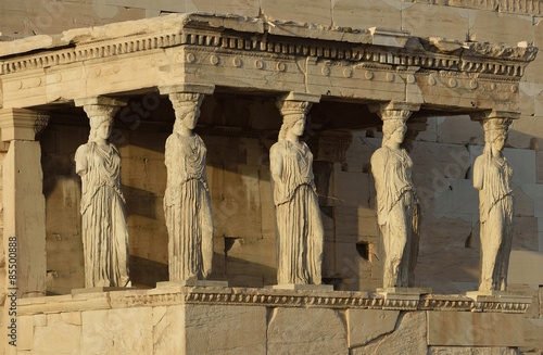 Fototapeta świątynia grecja stary statua