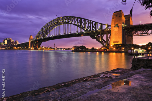 Fototapeta most woda australia niebo wieża