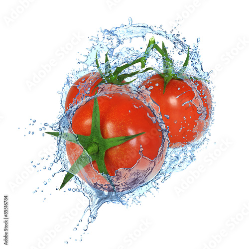 Naklejka jedzenie witamina warzywo pomidor żniwa