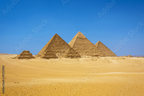Naklejka antyczny egipt afryka pustynia piramida