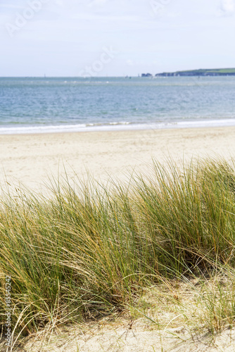 Obraz na płótnie świt wieś fala morze wydma
