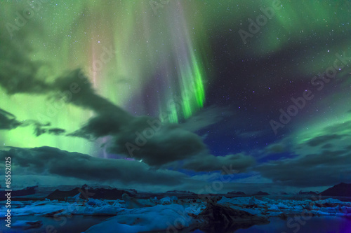 Fotoroleta niebo islandia pejzaż piękny natura
