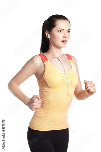 Fotoroleta zdrowie siłownia kobieta