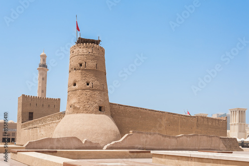 Naklejka antyczny stary świątynia arabski architektura
