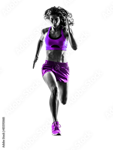 Obraz na płótnie jogging ludzie kobieta lekkoatletka sport