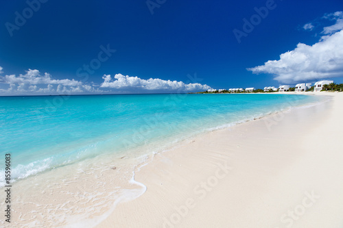 Naklejka karaiby brzeg krajobraz niebo