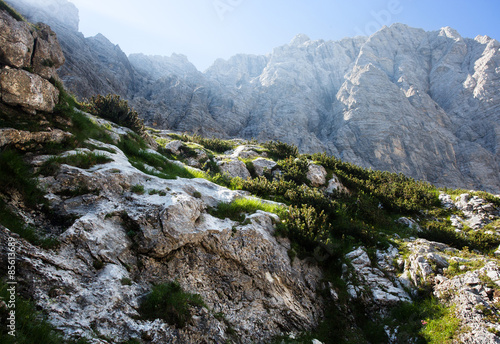 Fototapeta piękny alpy krajobraz