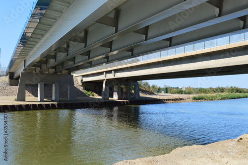Fototapeta droga wiadukt most budowlanych