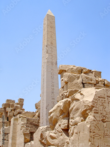 Naklejka narodowy egipt obraz świątynia