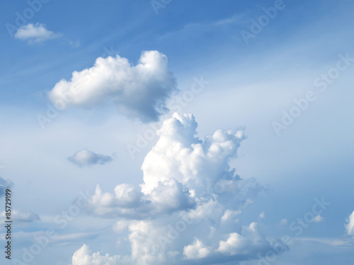 Fotoroleta spokojny niebo cloudscape pionowy