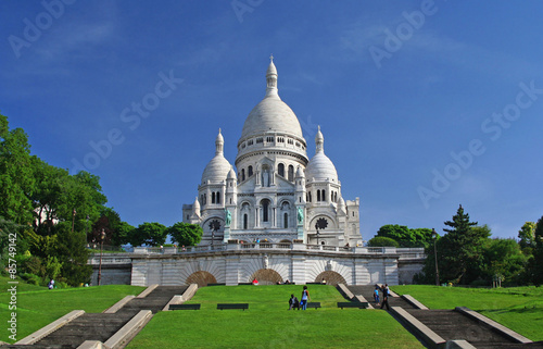 Fotoroleta katedra francja montmartre kościół
