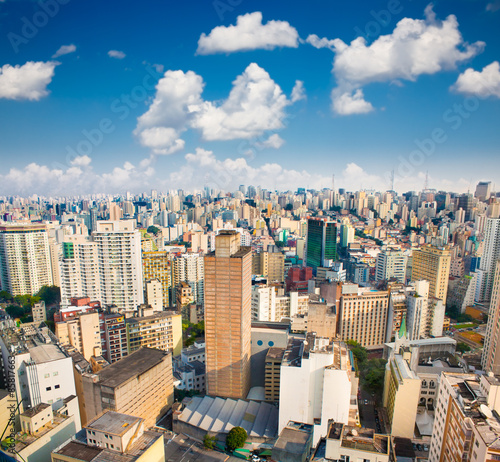 Fotoroleta miejski panorama widok brazylia panoramiczny