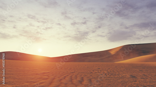 Obraz na płótnie pejzaż egipt krajobraz pustynia