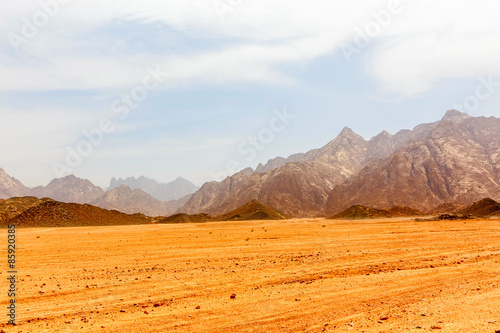 Naklejka pustynia egipt afryka południe