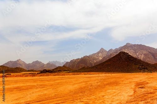 Fotoroleta południe pustynia lato góra