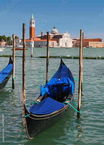 Naklejka włoski gondola europa włochy tourismus