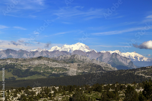 Fototapeta widok niebo ścieżka pejzaż szczyt