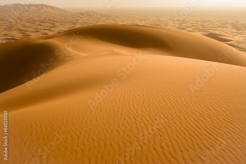 Obraz na płótnie krajobraz wzgórze pustynia