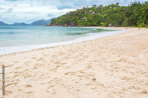 Fototapeta seszele plaża morze tropikalny